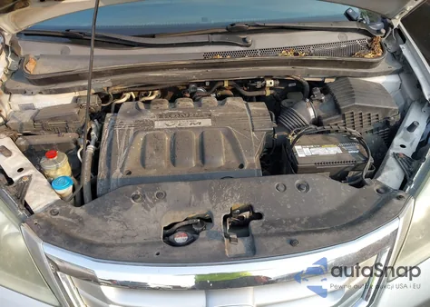 2008 Honda Odyssey Ex-L from USA, damaged, VIN 5FNRL38738B009144